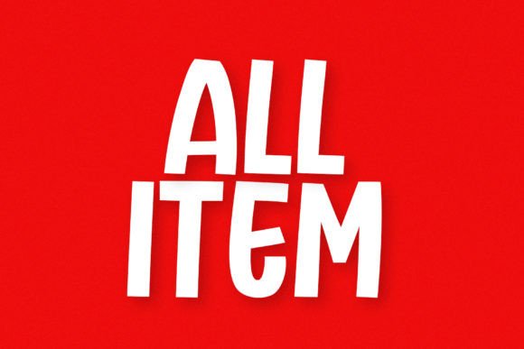 Big Sale Font - Preview 3