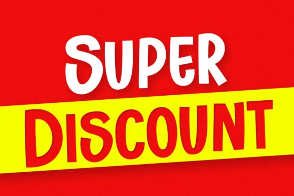Big Sale Font - Preview 4