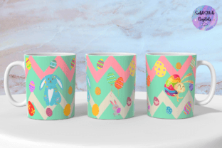 Cute Easter Mug Wrap Graphic by SubliStitch Digitals · Creative Fabrica