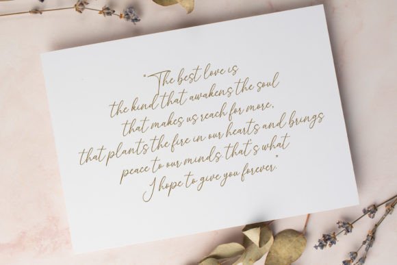First Love Font - Preview 4
