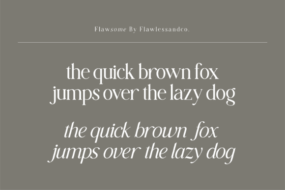 Flawsome Font - Preview 6