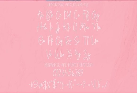 Girl Fashion Font - Preview 2