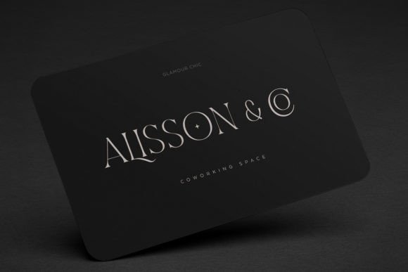 Glamour Chic Font - Preview 2