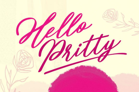 Glow Up Font - Preview 1