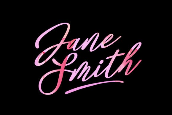 Glow Up Font - Preview 3