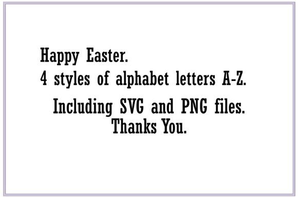 Happy Easter Font - Preview 5