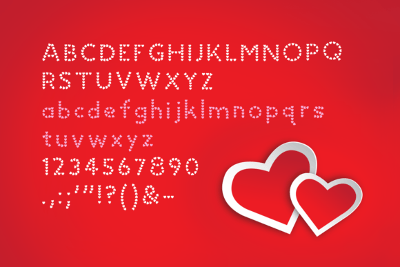Heartsy Font font preview - 1