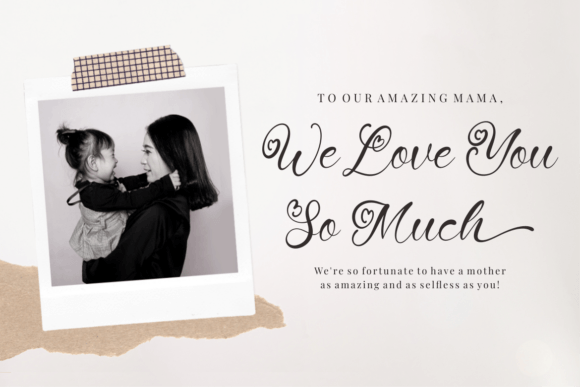 Hello Mother Font - Preview 2