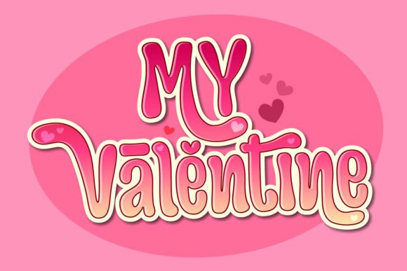 Home of Love Font PNG with transparent background - Preview 3