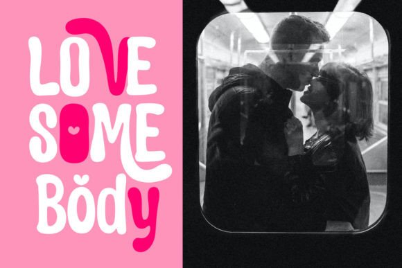 Home of Love Font PNG with transparent background - Preview 5