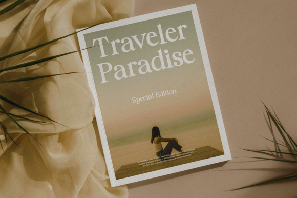 Journey to Paradise Font PNG with transparent background - Preview 3