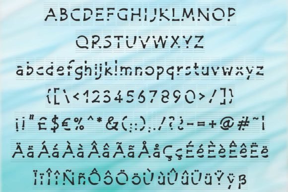 Kalmer Font PNG with transparent background - Preview 1