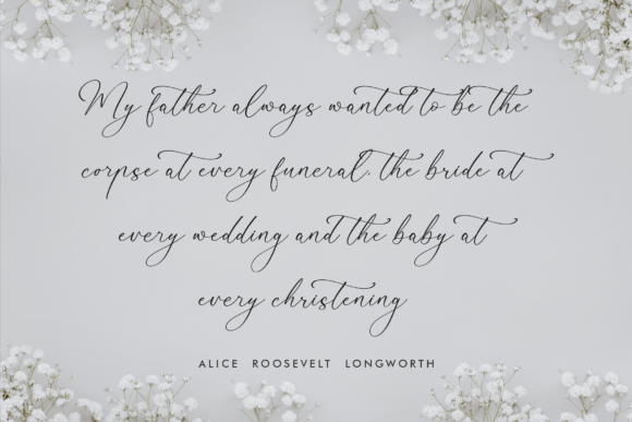 Martigale Font font preview - 2