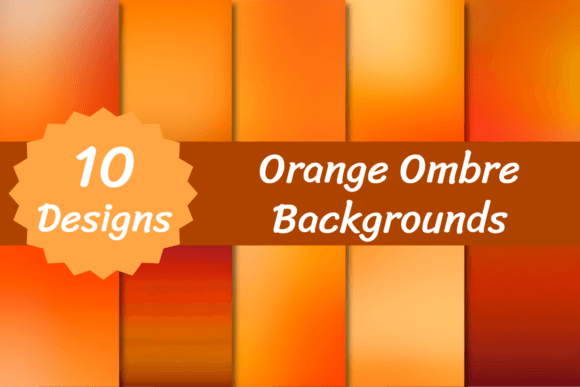 Orange Ombre Backgrounds