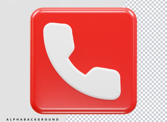 Phone 3d Icon Render Psd Eps Vector