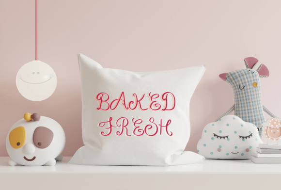 Poppy Love Font PNG with transparent background - Preview 4