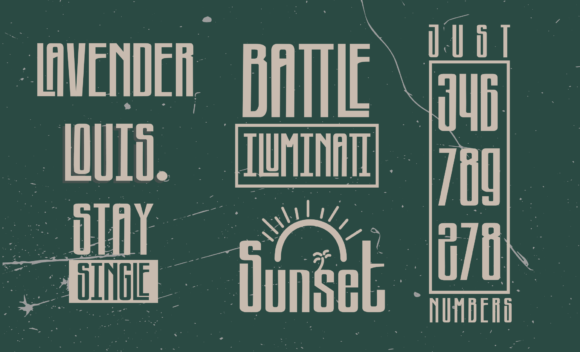 Quartilla Font PNG with transparent background - Preview 2