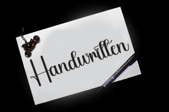 Ramen Font PNG with transparent background - Preview 1