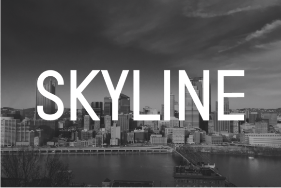 Riverna Side Font PNG with transparent background - Preview 3
