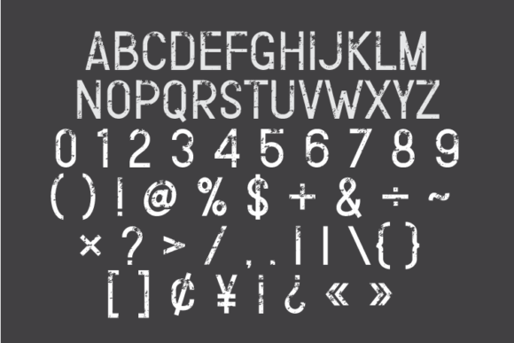 Riverna Side Font PNG with transparent background - Preview 5
