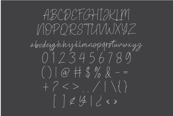 Riverna Side Font PNG with transparent background - Preview 6