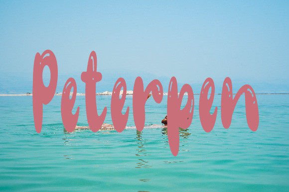 Sand Hill Font PNG with transparent background - Preview 2
