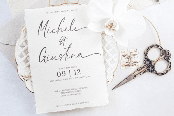 Savannah Signature Font PNG with transparent background - Preview 1