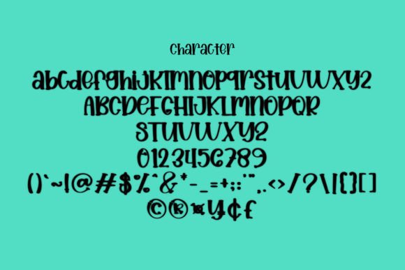 Snack Crispy Font PNG with transparent background - Preview 3