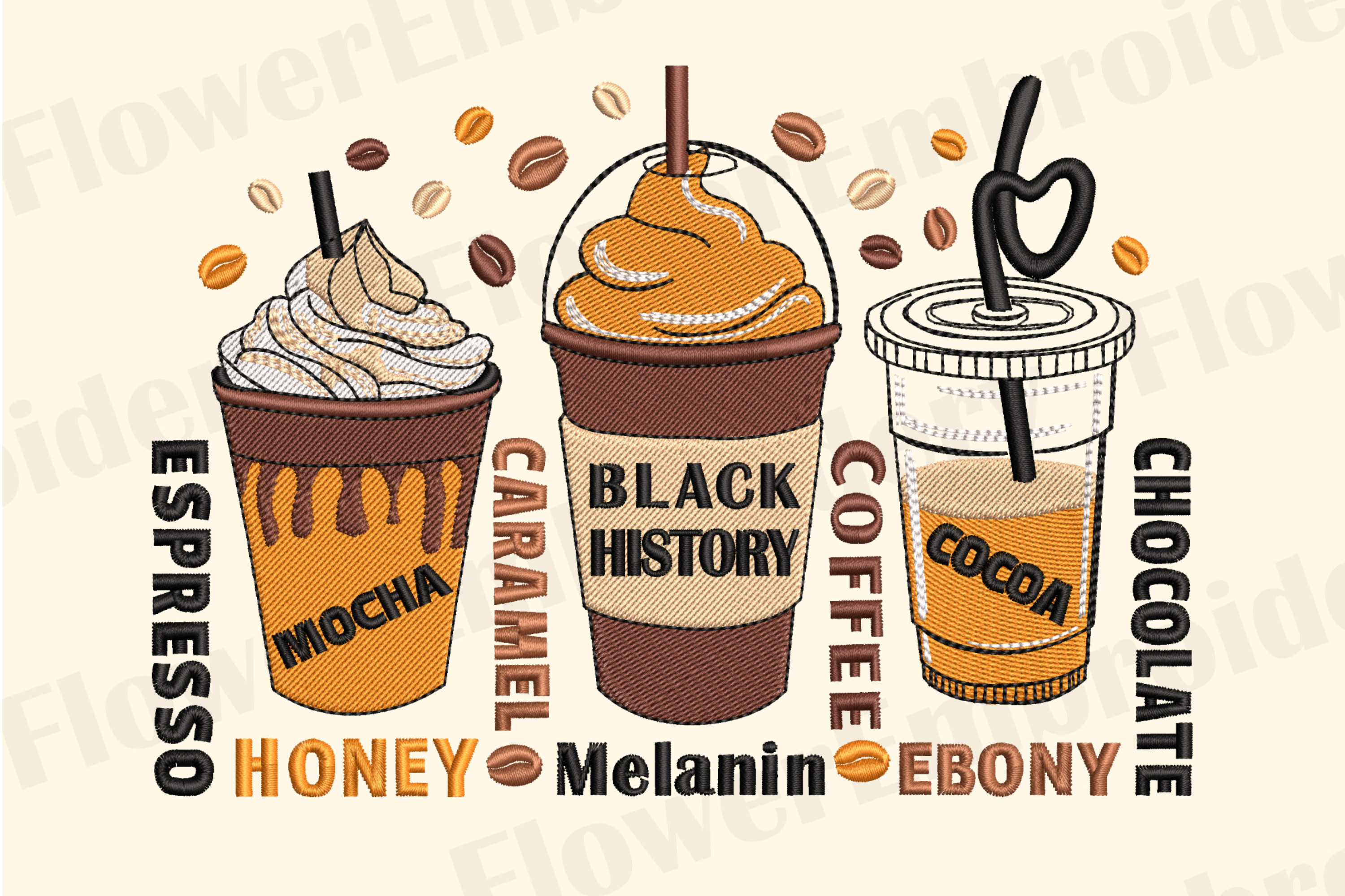 Afro American Coffee Cups