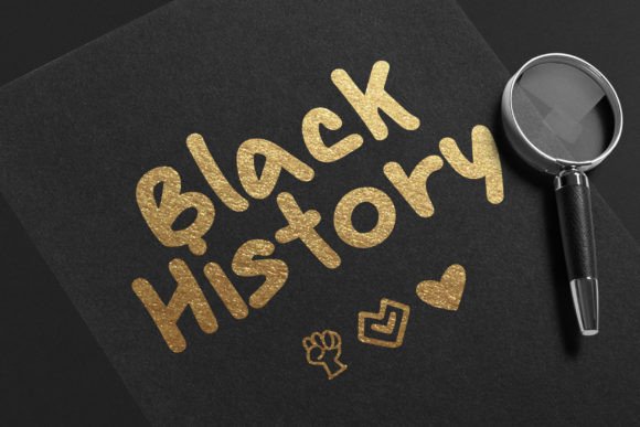 Black History Font - Preview 2