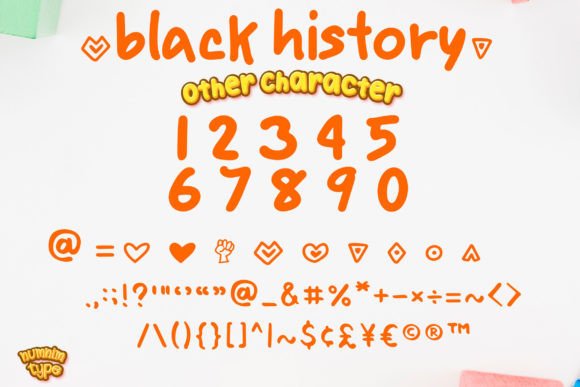 Black History Font - Preview 6