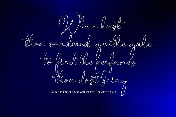 Bugetta Hanttera Font - Preview 1