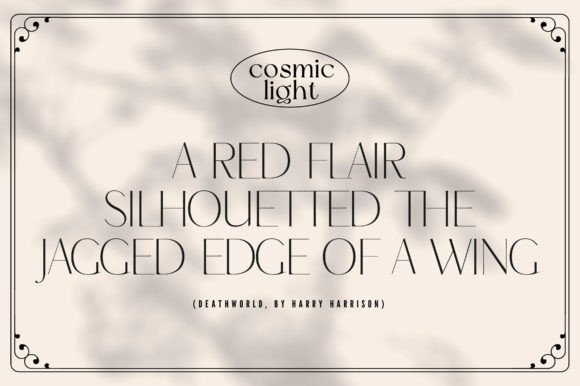 Cosmic Font PNG with transparent background - Preview 2