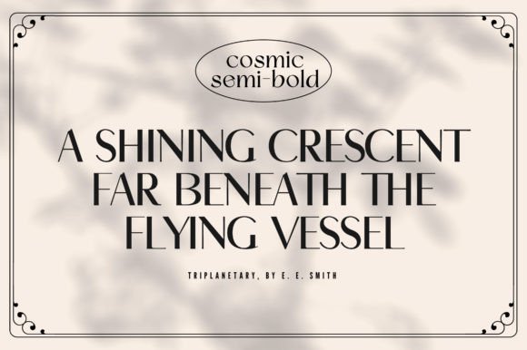 Cosmic Font PNG with transparent background - Preview 5