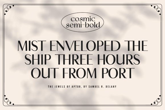 Cosmic Font PNG with transparent background - Preview 6