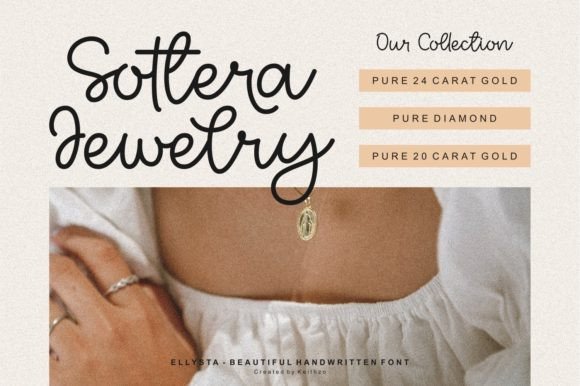 Ellysta Font - Preview 2