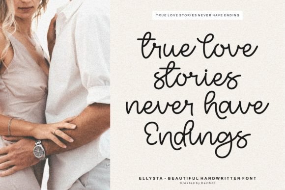 Ellysta Font - Preview 4