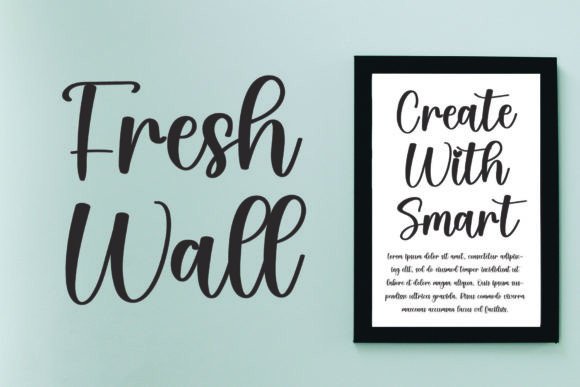 Frames Font - Preview 2