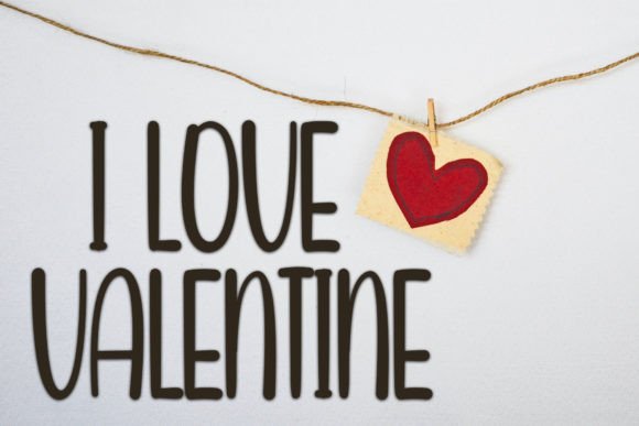 Happy Valentine Day Font - Preview 3