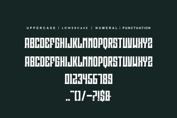 Hero Synergy Font - Preview 3