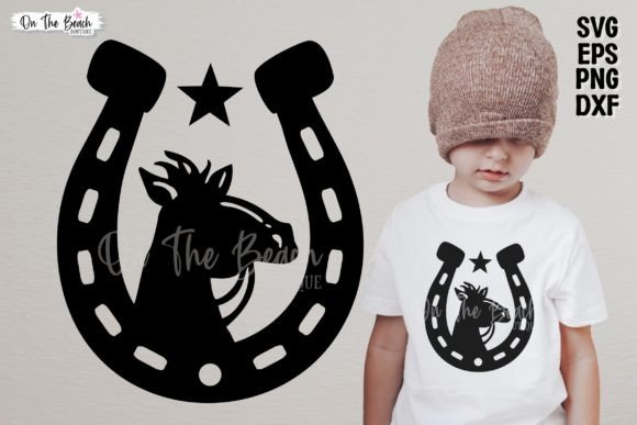 Horseshoe SVG Horse Head PNG Sublimation