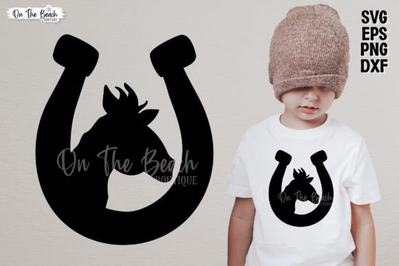 Horseshoe SVG Horse Head PNG Sublimation