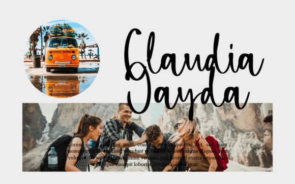 Kaydence Margaret Font PNG with transparent background - Preview 6