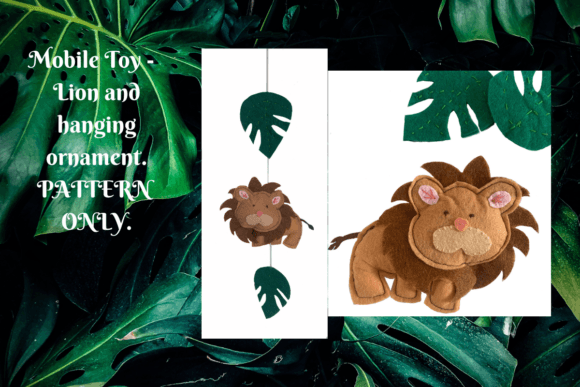 Leeto Lion Safari Baby Animal Sewing PDF