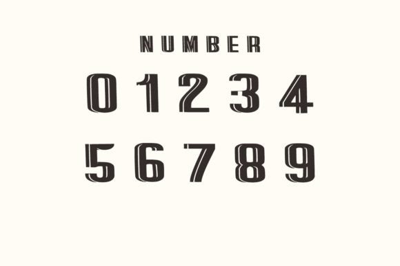 Marvil Lines Font font preview - 5