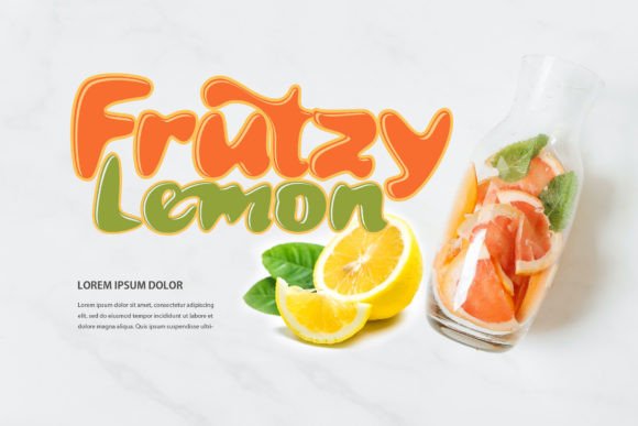 Minty Foxs Font PNG with transparent background - Preview 1