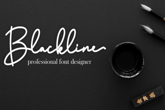 Retroline Font font preview - 1
