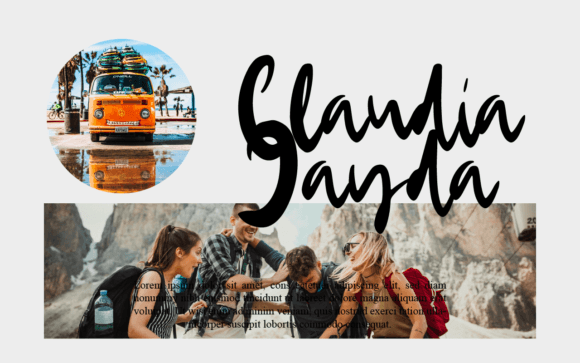 Sherlyn Font PNG with transparent background - Preview 4