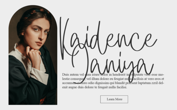 Sherlyn Kaliyah Font PNG with transparent background - Preview 6