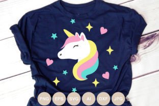 Unicorn Head Svg Graphic by BogeliaVector · Creative Fabrica